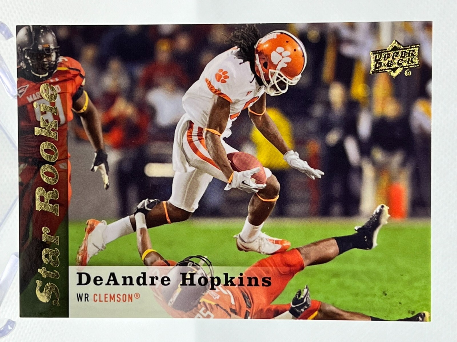 DEANDRE HOPKINS RC 2013 Upper Deck #85 Star Rookie Insert
