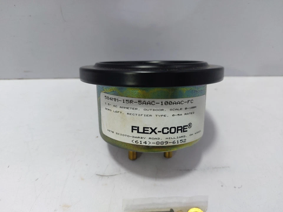 Flex-Core 584MM-15R-5AAC-100AAC-FC 3.5" AC Ammeter - Image 3 of 4