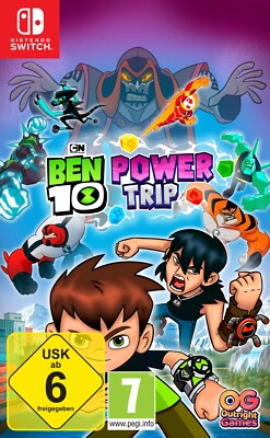 Ben 10 Power Trip! Switch Nintendo Spiel Key Code Edition DEU & EU *NEU