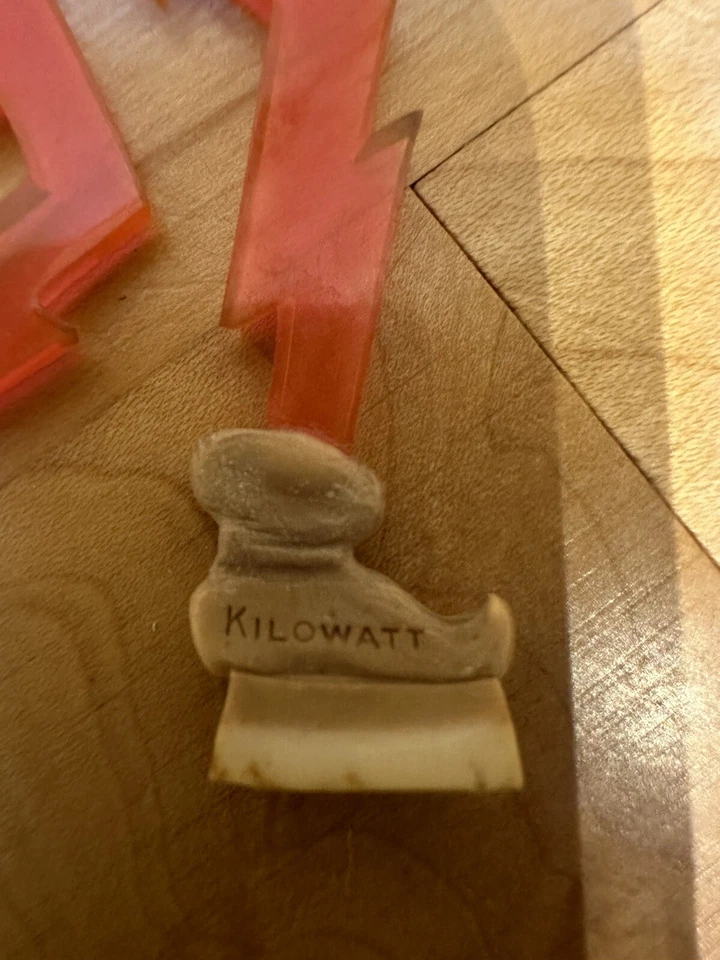 Vintage Reddy Kilowatt Business Card Figure - 1930's ERA - PG&E California - Image 4 of 4