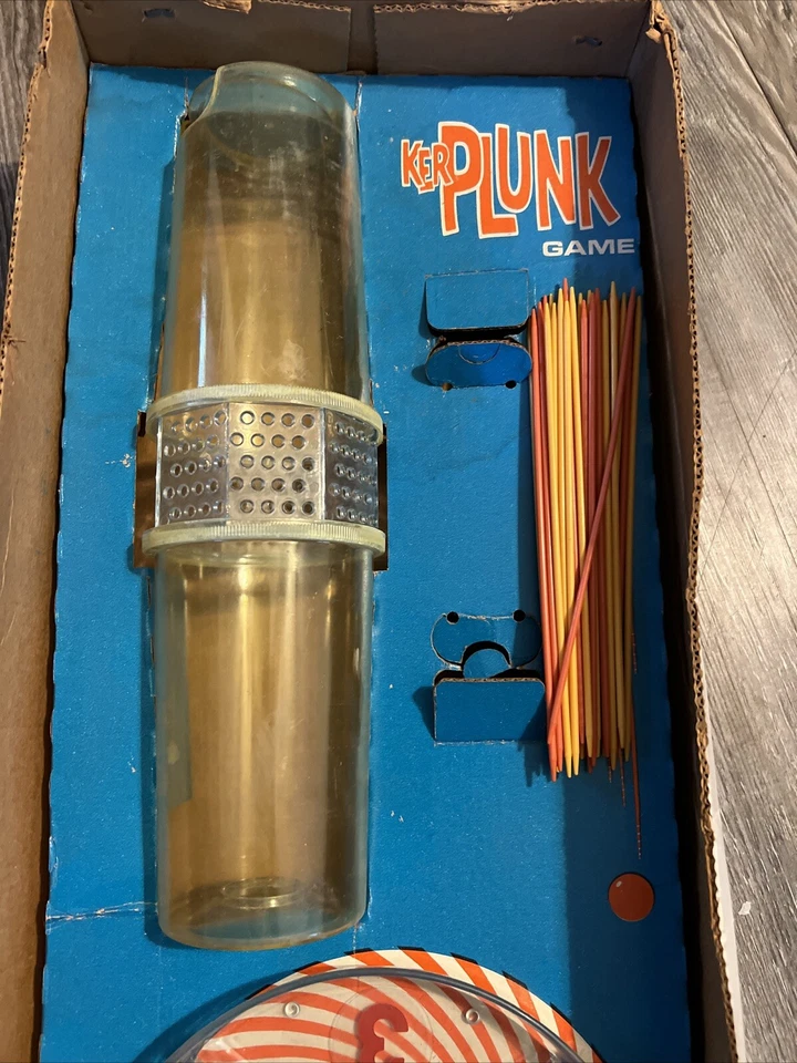 Vintage Ker Plunk Game 1967 By Ideal Strategy Nerve And Skill Good Condition! - Image 3 of 4