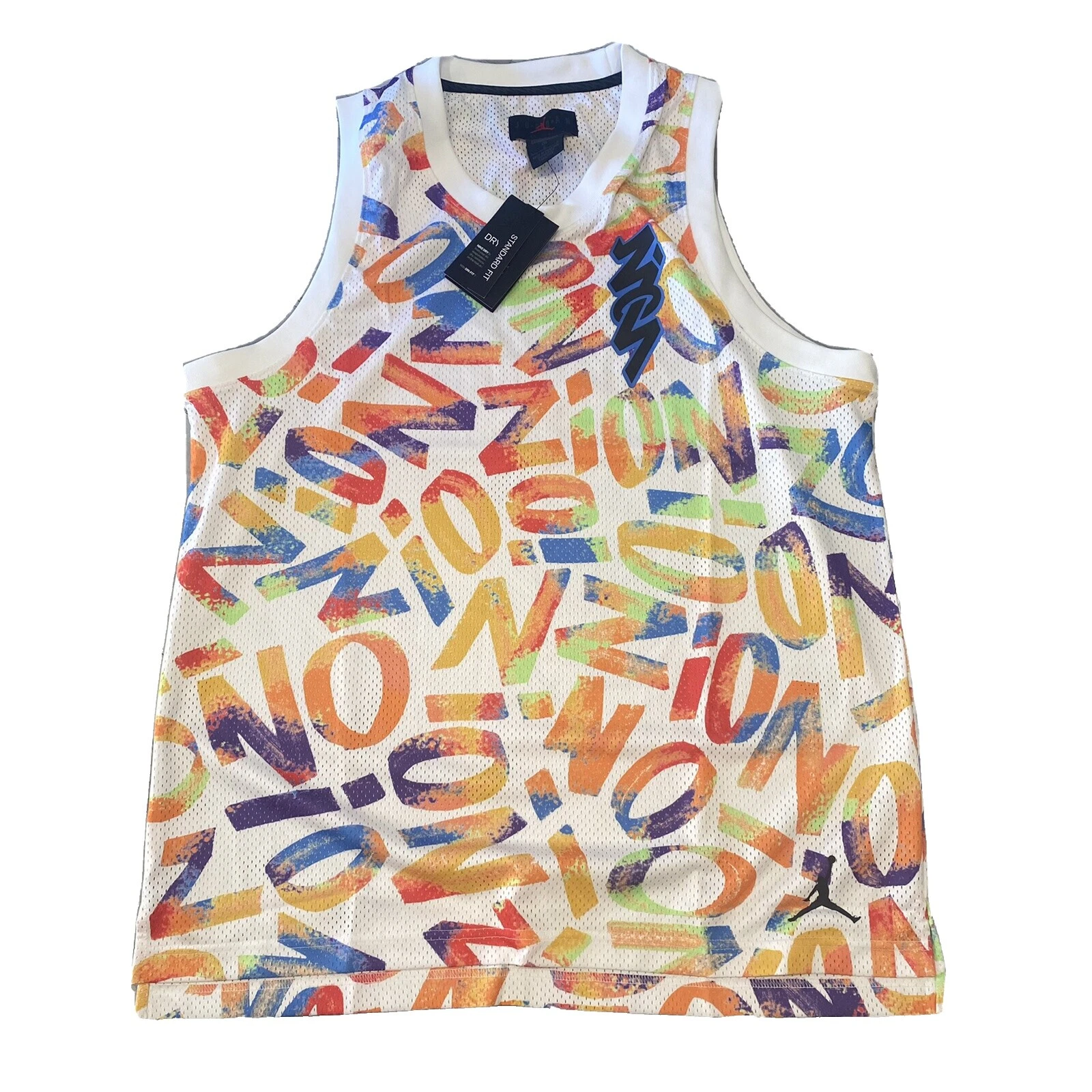 Jordan Multicolor Activewear Tops for Men
