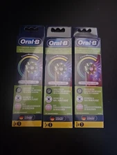 (3) 3 Pack Oral-b Cross action Electric Toothbrush Replacement Brush Head Refill