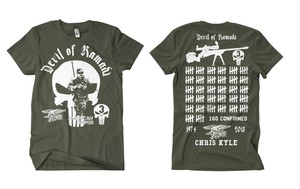 The Devil of Ramadi T-Shirt OLIV Chris 