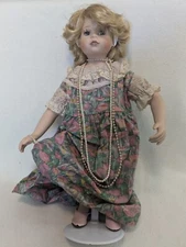 Artist Made Porcelain Doll 17"