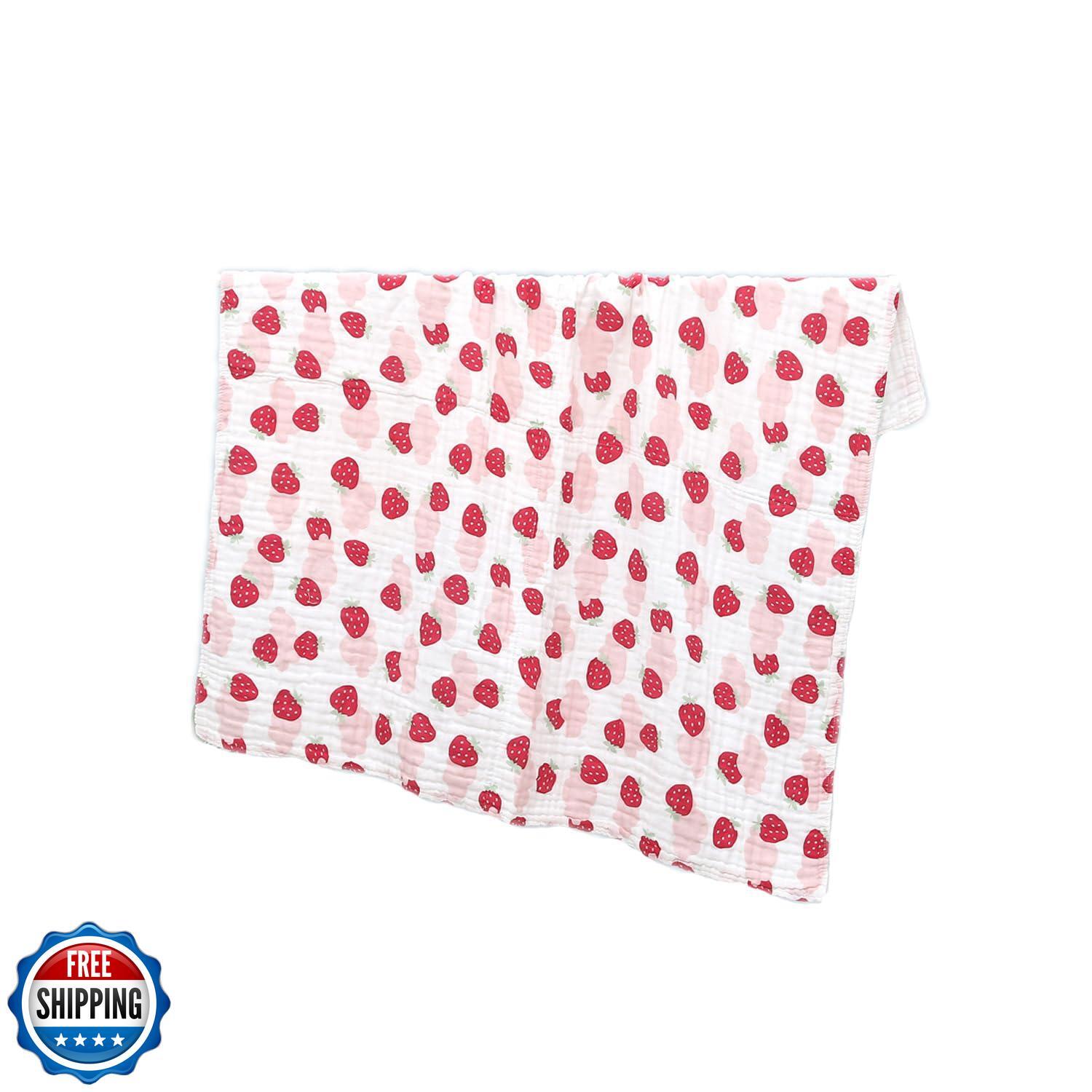 Soft Muslin Baby Swaddle Blanket for Newborns & Toddlers 43x43