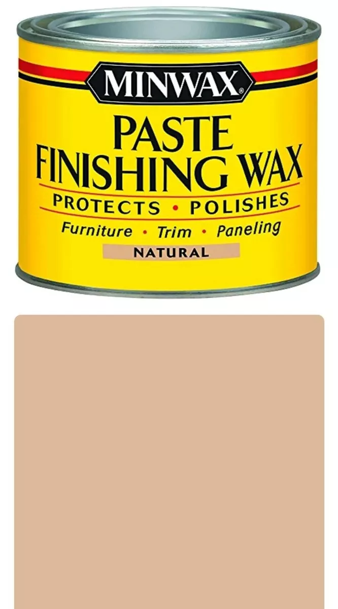 Minwax 785004444 Paste Finishing Wax, 1 lb, Natural