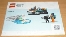 Lego City 1 blueprint 60376, instruction only