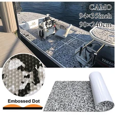 Snow Camo EVA Foam Boat Flooring Carpet Marine Teak Decking Sheet | 35"x94"