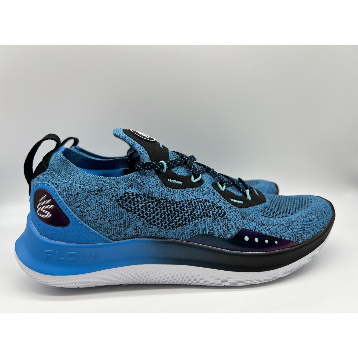 Under Armour Curry Flow Go Deadly Blue 3023814-403 Men\'s Size 10 Under Armour Curry Flow Go Deadly Blue Mens Sz 7 Running  main image 3