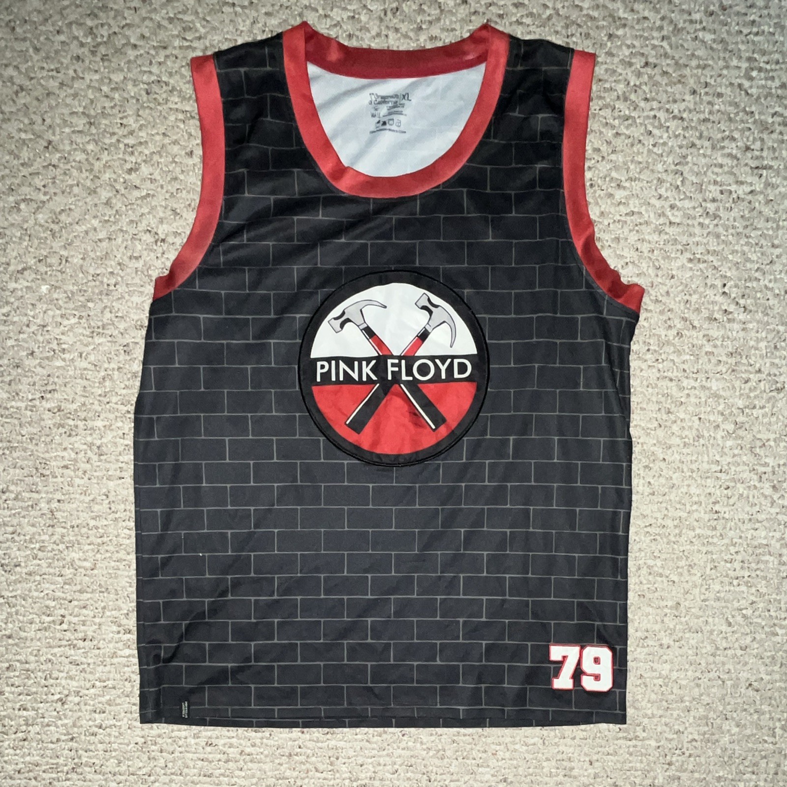 Pink Floyd The Wall Limited Edition Jersey XL Grassroots California Waters 79