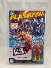 McFarlane DC Page Punchers THE FLASH Flashpoint Comic and 3  Action Figure NEW