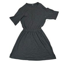 Old Navy Waist Defined Slub Dress Womens XS Gray New with Tags (Defect)