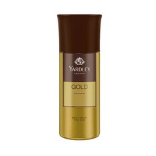Yardley London Gold Deodorant Body Spray for Men Fresh Long-Lasting 150ml