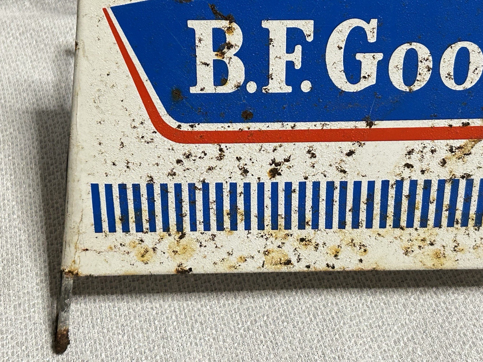 Vintage B.F. Goodrich Tire Store Display Advertising Stand