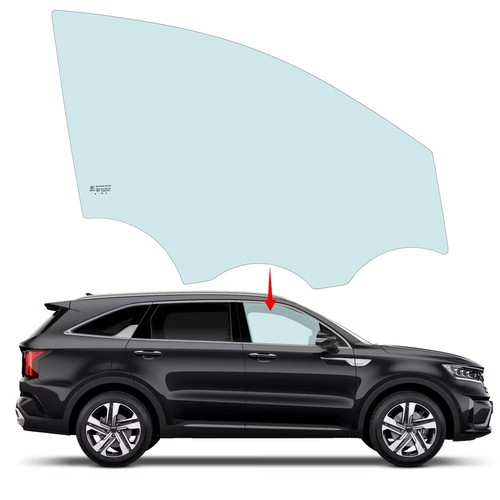 Fits 2016-2020 Kia Sorento Passenger Right Side Front Door Window Glass Tempered