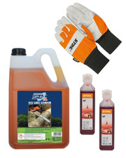 Chain Oil Chainsaw 5L + 200ml Mixture Oil + Stihl Cut-Resistant Gloves