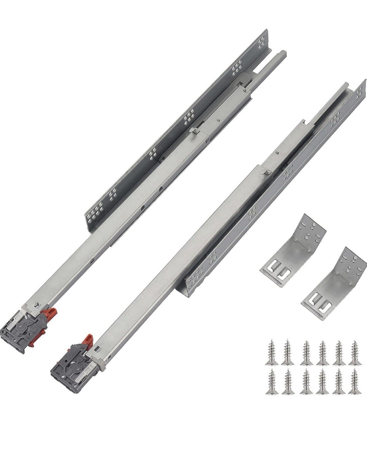 12 Inch (1 0pair) Full Extension Soft Close Undermo..