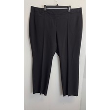 Worthington Women's Size 24W Modern Fit Black Dress Pants Trousers Plus