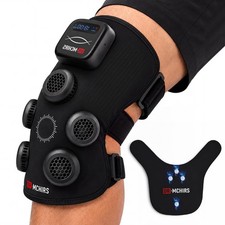 Knee Heating  Cooling Wrap Cordless Pulse Massage Brace App Control