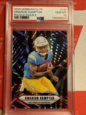2025 Panini Donruss Elite - Rookies Omarion Hampton #132 Razzle Dazzle (RC)