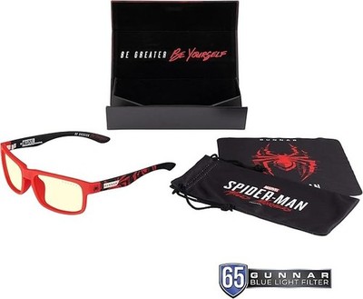 GUNNAR Enigma Spider-Man: Miles Morales Edition Gaming & Computer Glasses (NEW)