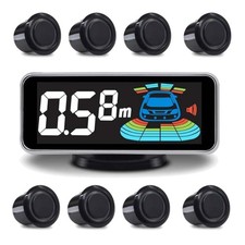 Modern Backup Parktronic System With 8 Sensors And Sound Warning For Your Car