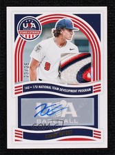 2024 Panini Stars and Stripes Prime 23/25 Xavier Neyens #NTS-XN Auto 0j81