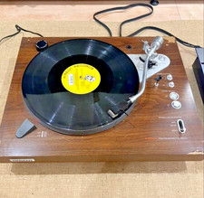 Pioneer PL-1250 Vintage Record Player Direct Drive Wood Cabinet - Japan Model