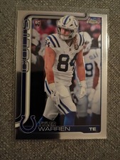 Tyler Warren RC 2025 Topps Chrome Base Rookie #346