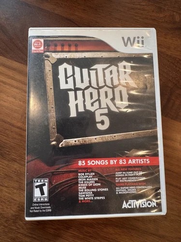 Guitar Hero 5 (Nintendo Wii, 2009)