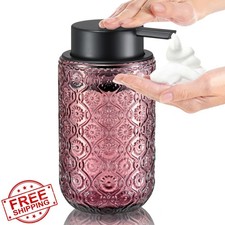 zuxzmj Rose Pink Foam Soap Dispenser