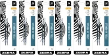Zebra G-301 Stainless Steel Pen JK-Refill, Medium Point, 0.7mm, 1 Pack, Black 