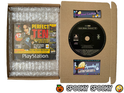 OPSM Demo 95 Perfect Ten SCED-04074 PS1 - UK PAL sehr guter Zustand CIB - März 2003 - Tracked