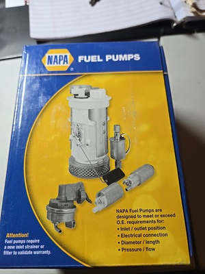 #ad Electric Fuel Pump NAPA Carter P74002 $22.50