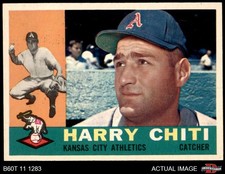 1960 Topps #339 Harry Chiti Athletics 7.5 - NM+
