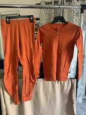 Gap Kids Size 14 Organically Grown Cotton 2-Piece Long Sleeve Sleepwear/Pajamas