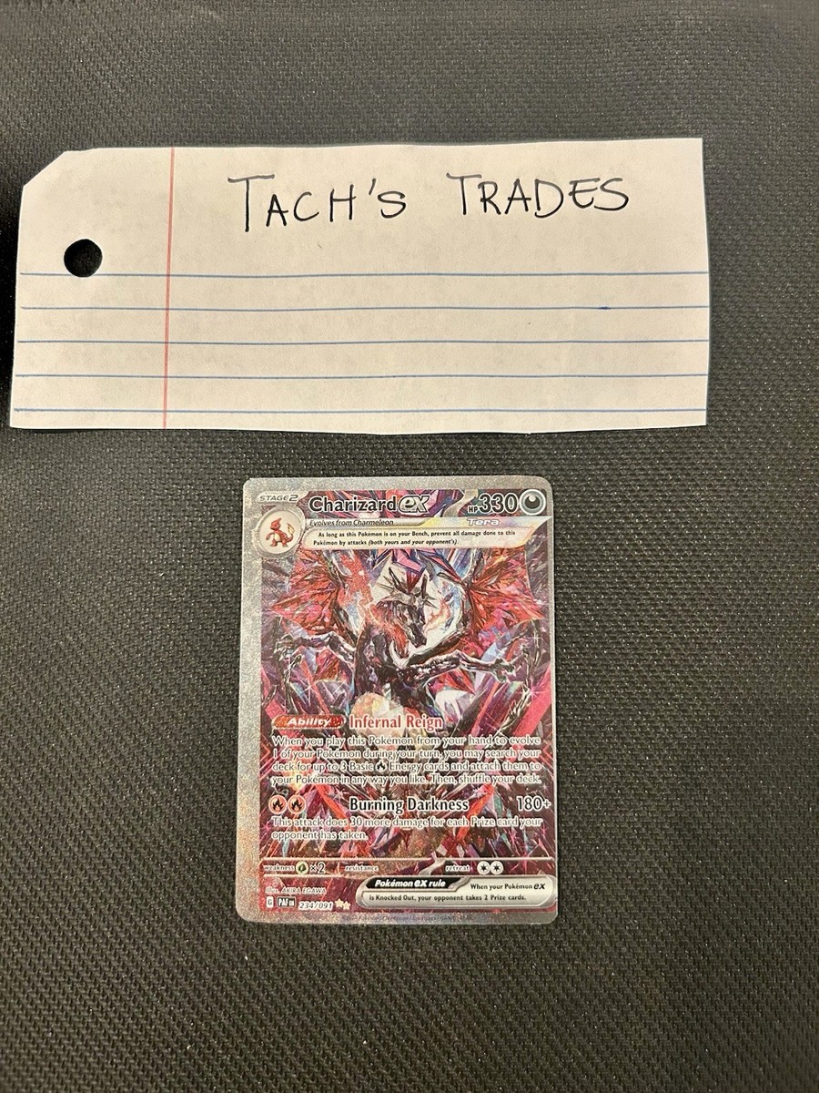 その他 L GEAR SOLID Trading Card 091 ERROR Charizard ex 234/091 SV: Paldean Fates Holo - Misprint Error Card
