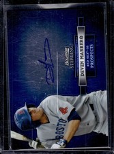 2012 Bowman Sterling Deven Marrero #BSAP-DM Prospect Autographs