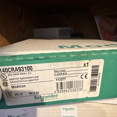 Schneider Electric Modicon 140CRA93100 S908 PLC Input/Output Module