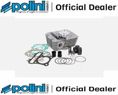 Polini Aluminum Cylinder Kit D. 49 For Vespa 50S/LX 4T 4V