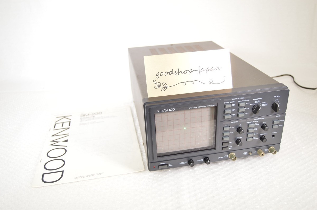 Kenwood SM-230 Station Monitor Band Scope For HF Transceiver TS