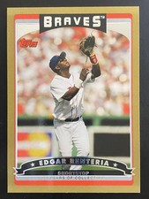Edgar Renteria 2006 Topps Baseball GOLD /2006 Atlanta Braves #120
