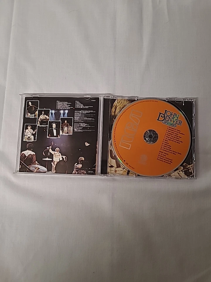 John Denver Live in London CD-RCA Rare Legacy 13 Tracks + 2 Bonus-No Scratches  Foto 3 de 4