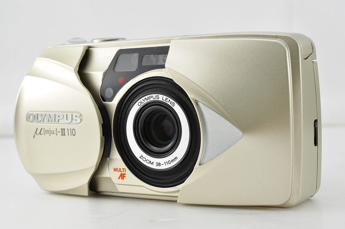 [ジャンク品] OLYMPUS μ[mju:]-II 110 Olympus Mju II 110 Point & Shoot 35mm Film Camera | eBay