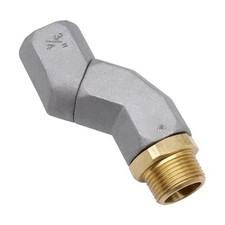 1PCS Fuel Hose Swivel 360 Rotating Connector,Fuel Transfer Hose for 3/4 Inch