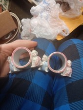 Antique Cherub Boy And Girl Napkin Rings