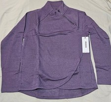 Women's RBX Active Pullover Sweatshirt Purple Size L