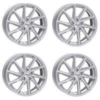 4 Alutec Felgen Singa 6.0Jx16 ET23 4X108 Sil FüR Peugeot 1007 206 207 208 307