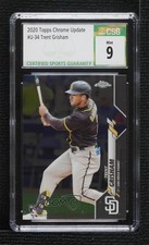 2020 Topps Chrome Update Target Trent Grisham #U-34 CSG 9 Mint 0e2x
